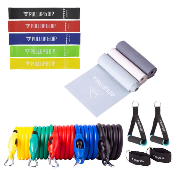 Resistance Bands Set: Gymnastic Bands, Loop Bands and Resistance Bands