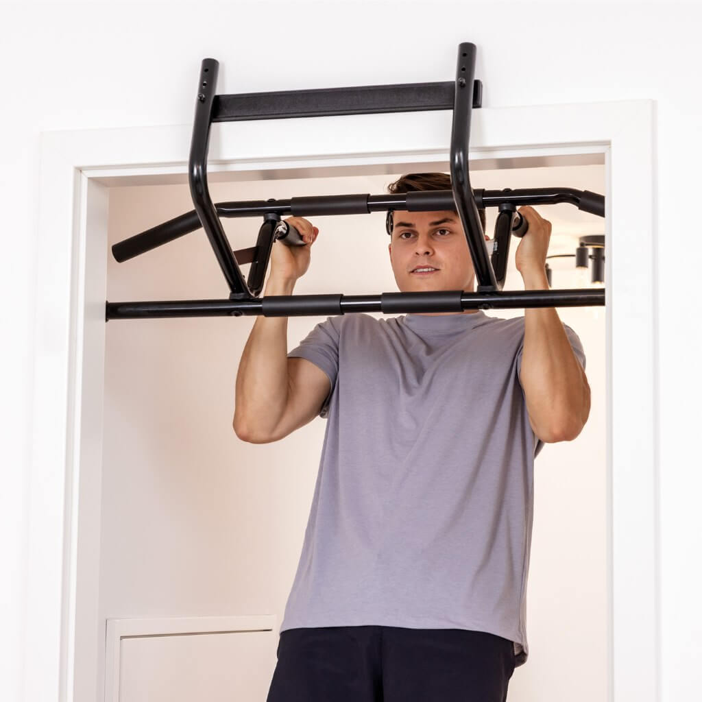 Doorway Pull Up Bar For The Door Frame Includes Pull Up Band