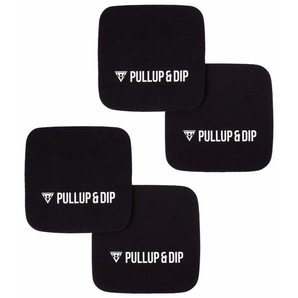 Neoprene workout pads [set of 4] for pull-ups, fitness, strength training, 2 pairs