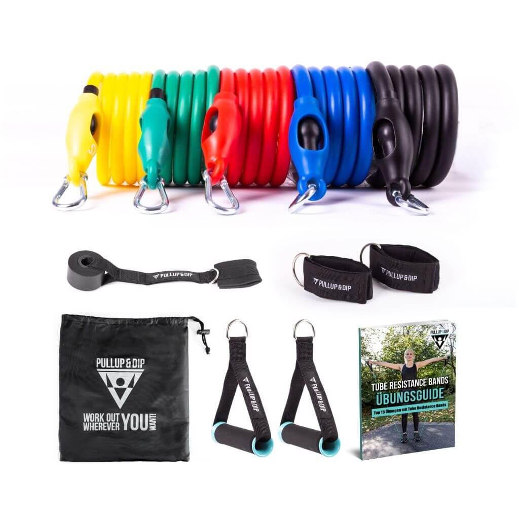 Resistance Bands Set: Gymnastic Bands, Loop Bands and Resistance Bands