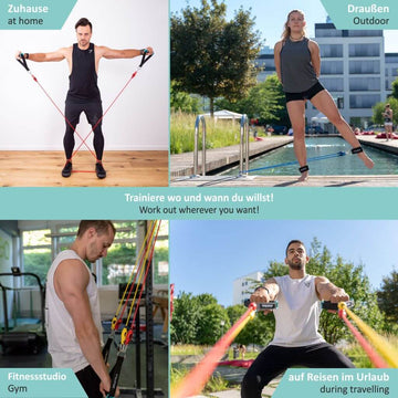 Homeworkout Set: Four Products in a Bundle for Home Workout