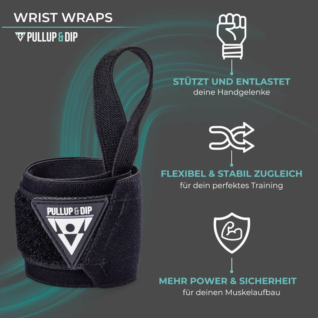 Wrist Wraps for Calisthenics and Strength Training - Stabilizing & Protective