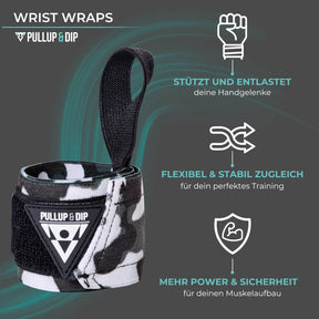 Wrist Wraps for Calisthenics and Strength Training - Stabilizing & Protective